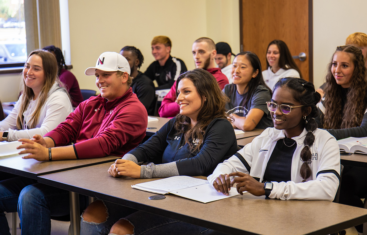 Classroom full of UNOH students